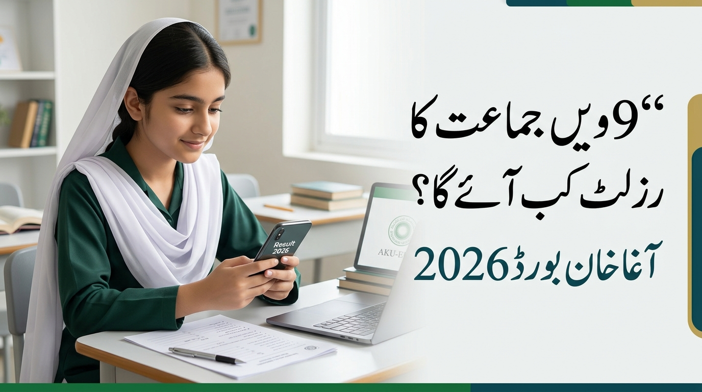 Aga Khan Board 9th Class Result 2026 – Check by Roll Number
