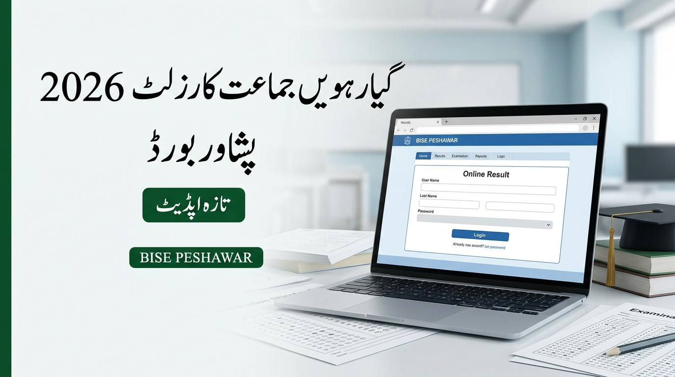 BISE Peshawar 1st Year Result 2026 – Check Result by Roll Number