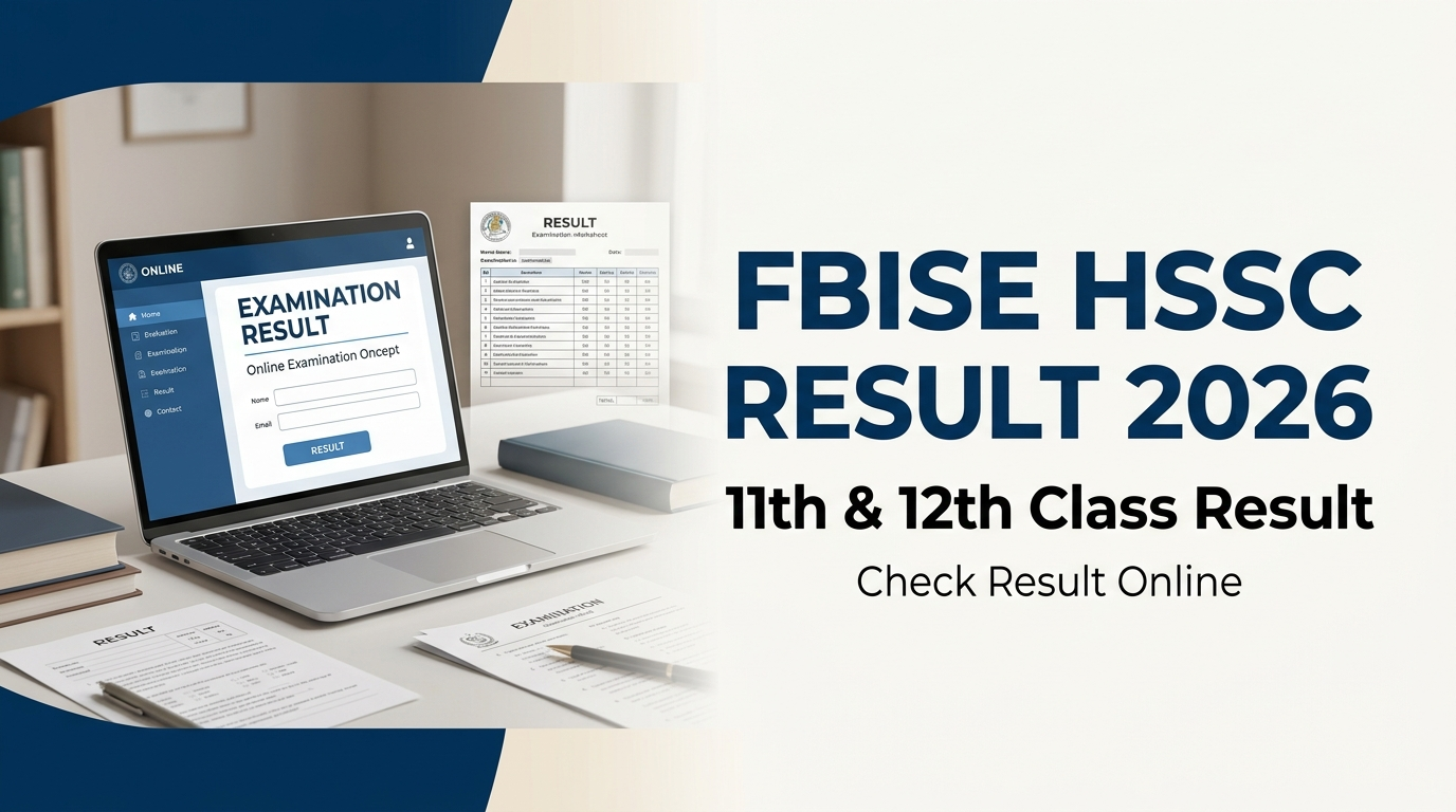 FBISE HSSC Result 2026 – 11th & 12th Class Check Result